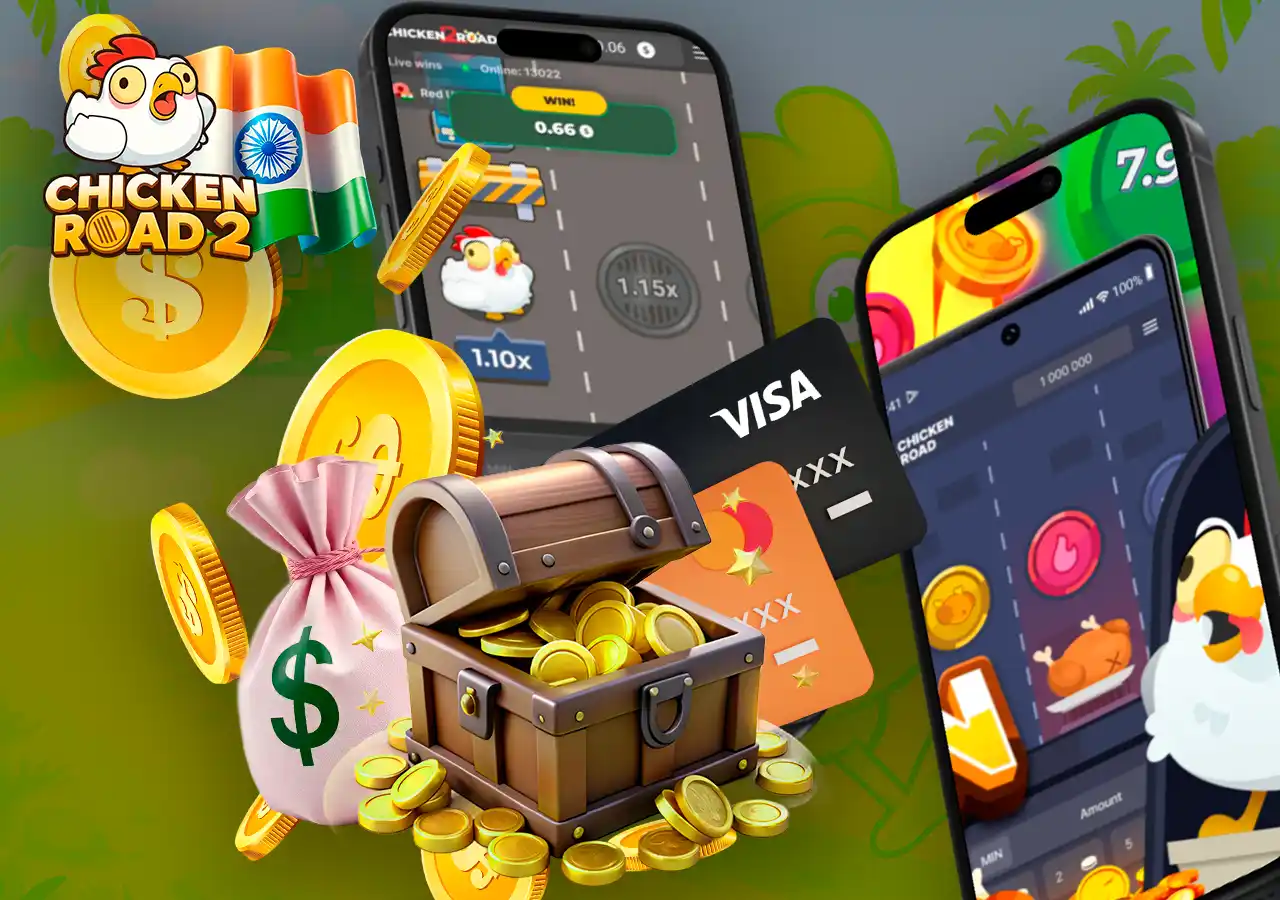 Payment and transaction methods supported in Chicken Road 2