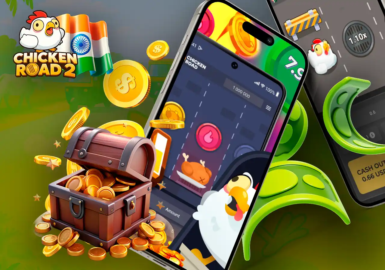 Gameplay screen of Chicken Road for real money betting