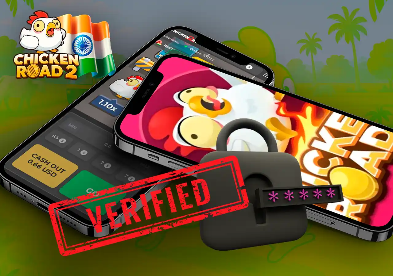 Login screen for Chicken Road casino players