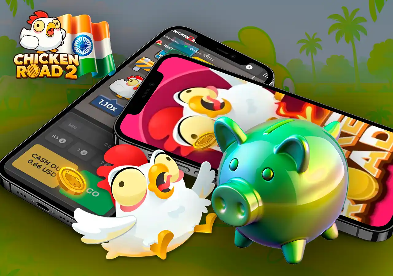 Deposit option and screenshot of Chicken Road 2